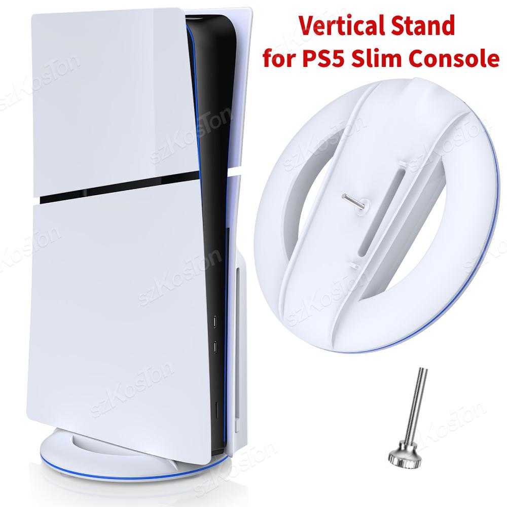 Vertical Stand for PlayStation 5 Slim Games Console Disc and Digital with Screw Replacement Base Stand for PS5 Slim Accessories білий
Vertical Stand for PlayStation 5 Slim Games Console Disc and Digital with Screw Replacement Base Stand for PS5 Slim Accessories білий