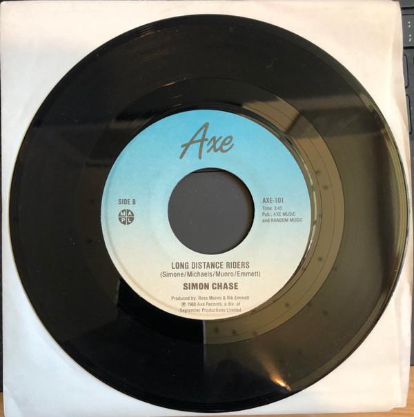 7inch Record SIMON CHASE One More NightLong Distance Riders AXE101 Axe Records 1988 Canada Rock Used
7inch Record SIMON CHASE One More NightLong Distance Riders AXE101 Axe Records 1988 Canada Rock Used
