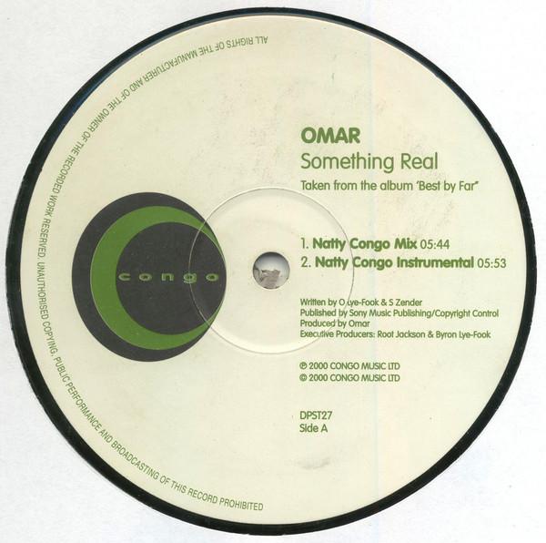 12inch Record OMAR - Something Real DPST27 Congo Music Ltd 2000 US Dance & Electronica Used
12inch Record OMAR - Something Real DPST27 Congo Music Ltd 2000 US Dance & Electronica Used