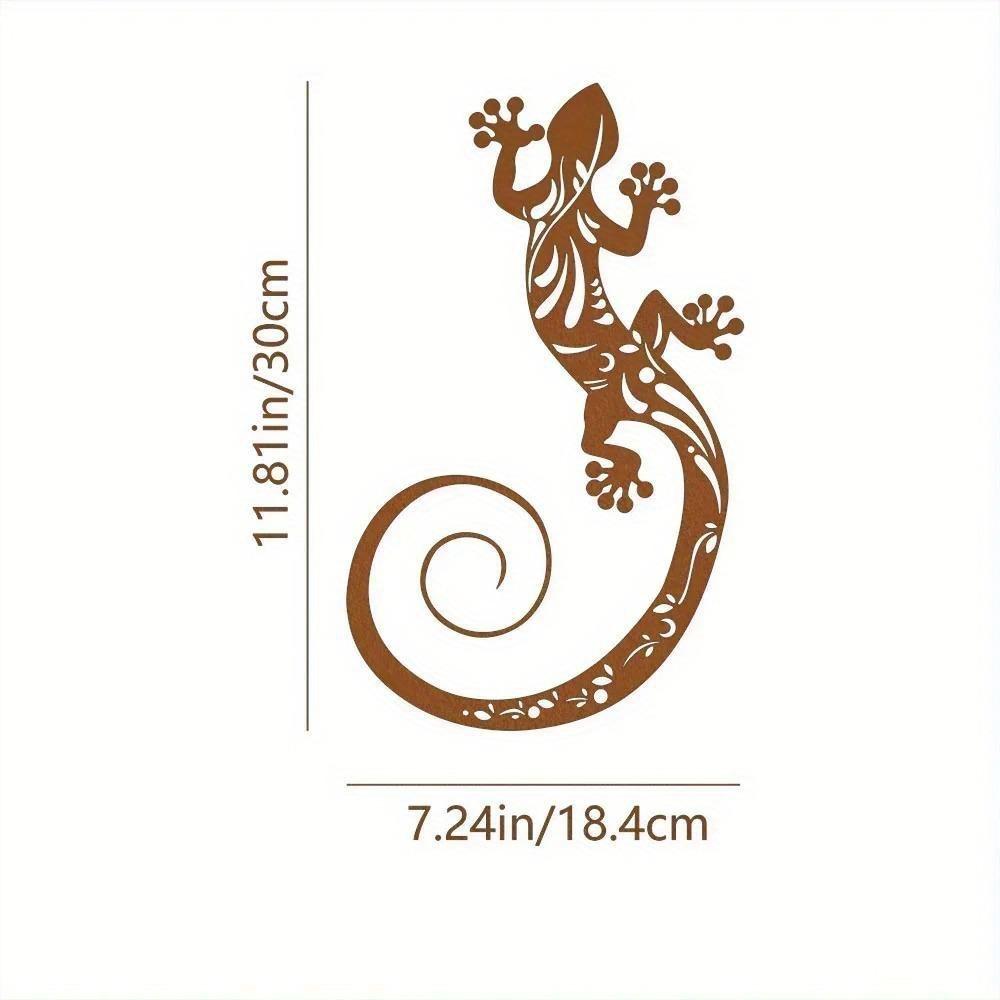 3D Lizard Wall Decor Metal Art Sculpture Hanging Ornament Home Interior Яскраво-рожевий
3D Lizard Wall Decor Metal Art Sculpture Hanging Ornament Home Interior Яскраво-рожевий
