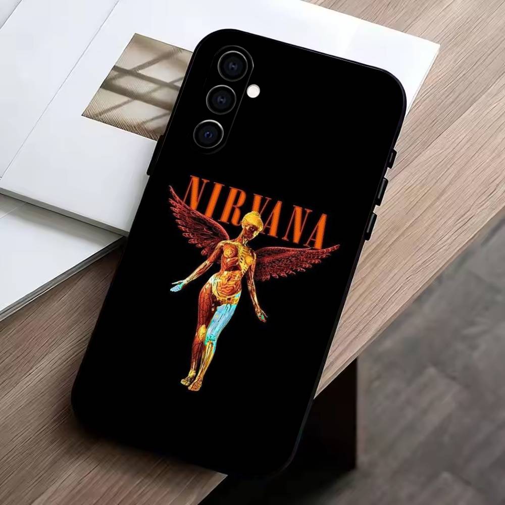 N-Nirvana Phone Case Black Silicone Soft For Samsung Galaxy A73,A72,A71,A70,A53,A52,A51 Samsung a32 5g
N-Nirvana Phone Case Black Silicone Soft For Samsung Galaxy A73,A72,A71,A70,A53,A52,A51 Samsung a32 5g