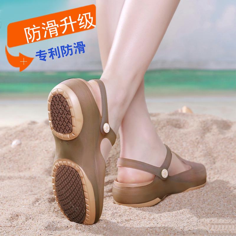 Women s Non-Slip Thick-Soled Jelly Slippers: Comfortable Summer Beach Shoes for Pregnant Women and Nurses 38
Women s Non-Slip Thick-Soled Jelly Slippers: Comfortable Summer Beach Shoes for Pregnant Women and Nurses 38