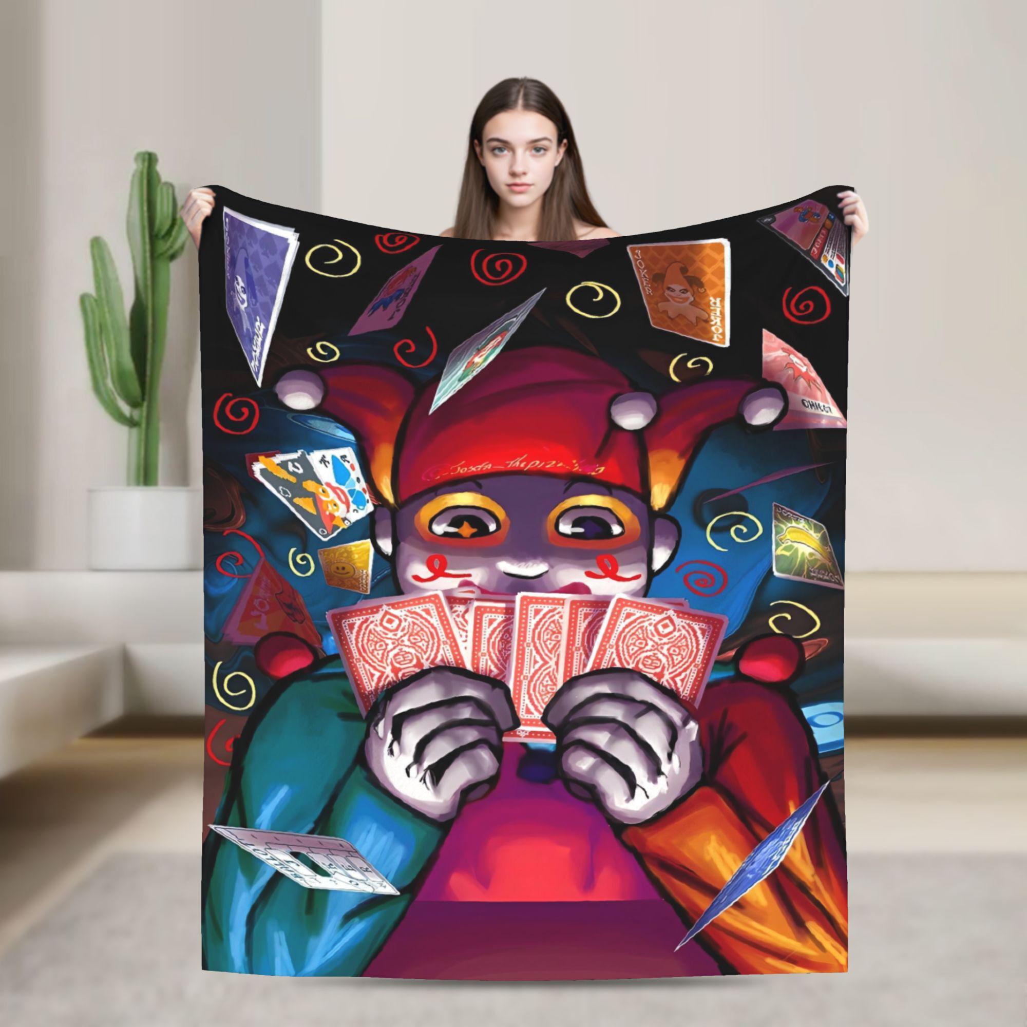 Super Soft Blanket Airplane Travel Balatro Game Card Joker Bedding Throws Flannel Bedspread For Street Trend Sofa Bed Cover 30x40in
Super Soft Blanket Airplane Travel Balatro Game Card Joker Bedding Throws Flannel Bedspread For Street Trend Sofa Bed Cover 30x40in