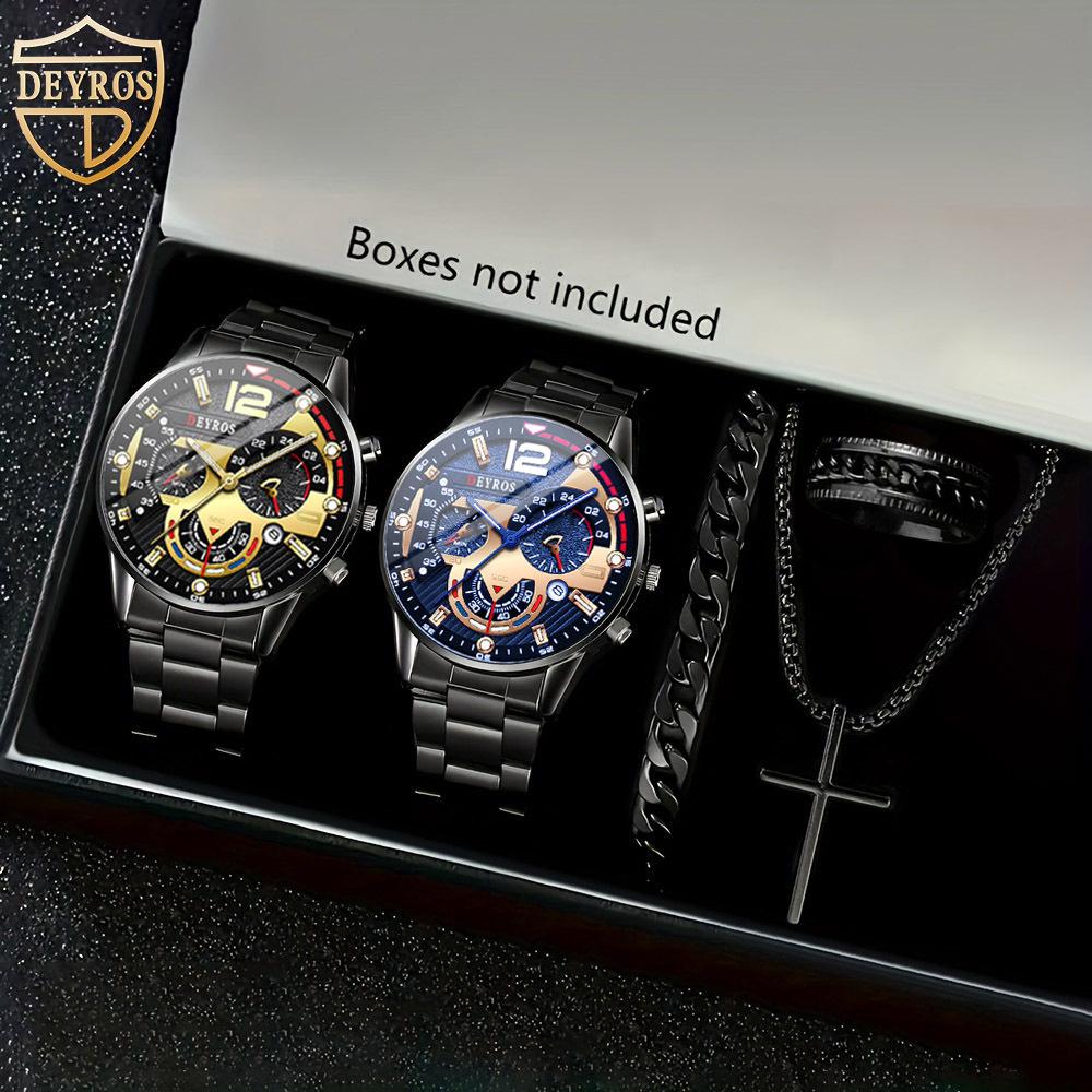 Watch Accessories Five-Piece Men S Watch Steel Belt Men S Quartz Watch
Watch Accessories Five-Piece Men S Watch Steel Belt Men S Quartz Watch