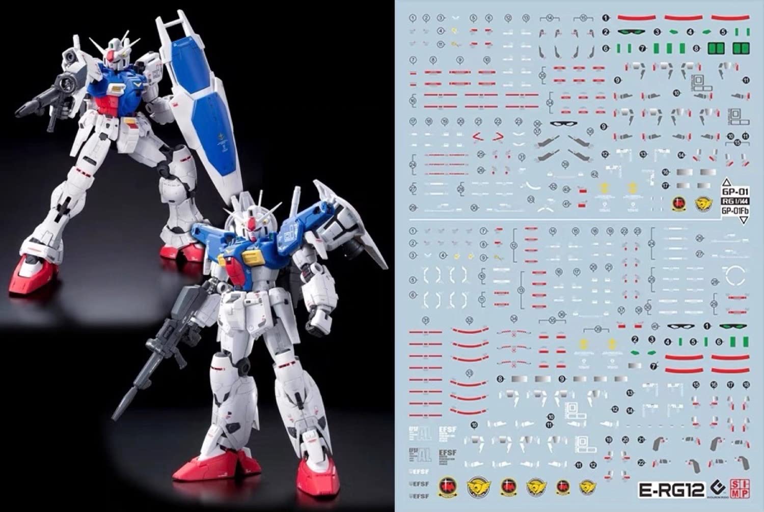HG RG MG PG RE HiRM Robot MS Водопереносная наклейка для улучшения деталей Gundam Prototype Unit 1 Флуоресцентный!! (RG 1/144 RX-78GP01 /Fb
HG RG MG PG RE HiRM Robot MS Водопереносная наклейка для улучшения деталей Gundam Prototype Unit 1 Флуоресцентный!! (RG 1/144 RX-78GP01 /Fb