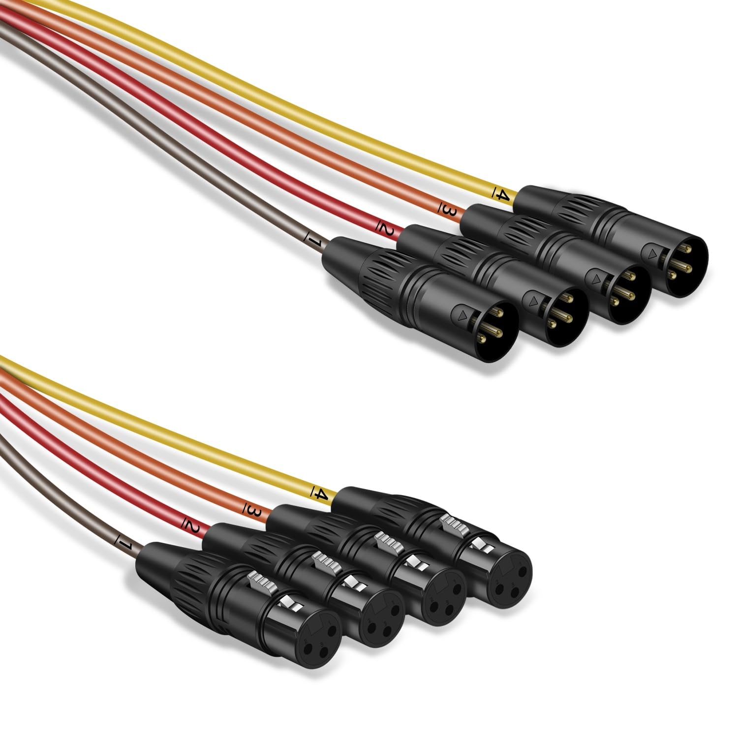 ESWN DNXB 4-канальный XLR змеевидный кабель 1 м 4 цвета микрофонный кабель XLR папа-мама многожильный кабель бесшумный прочный змеевидный кабель для студии Live,
ESWN DNXB 4-канальный XLR змеевидный кабель 1 м 4 цвета микрофонный кабель XLR папа-мама многожильный кабель бесшумный прочный змеевидный кабель для студии Live,