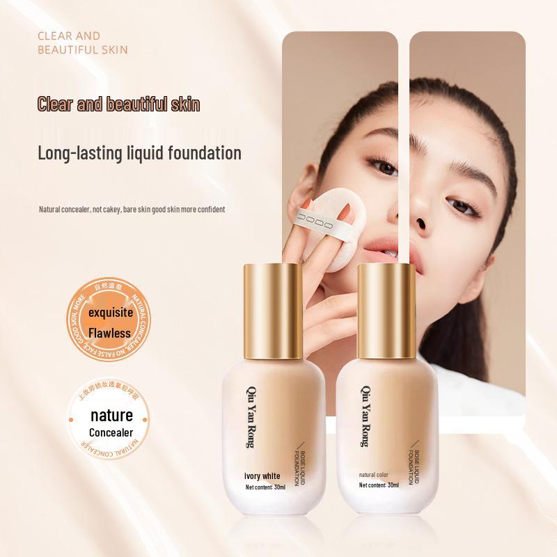Rong Bosein Long-lasting Waterproof Foundation – Hydrating, Non-transfer, Sweat-proof for Dry/Oily Skin 30ml
Rong Bosein Long-lasting Waterproof Foundation – Hydrating, Non-transfer, Sweat-proof for Dry/Oily Skin 30ml
