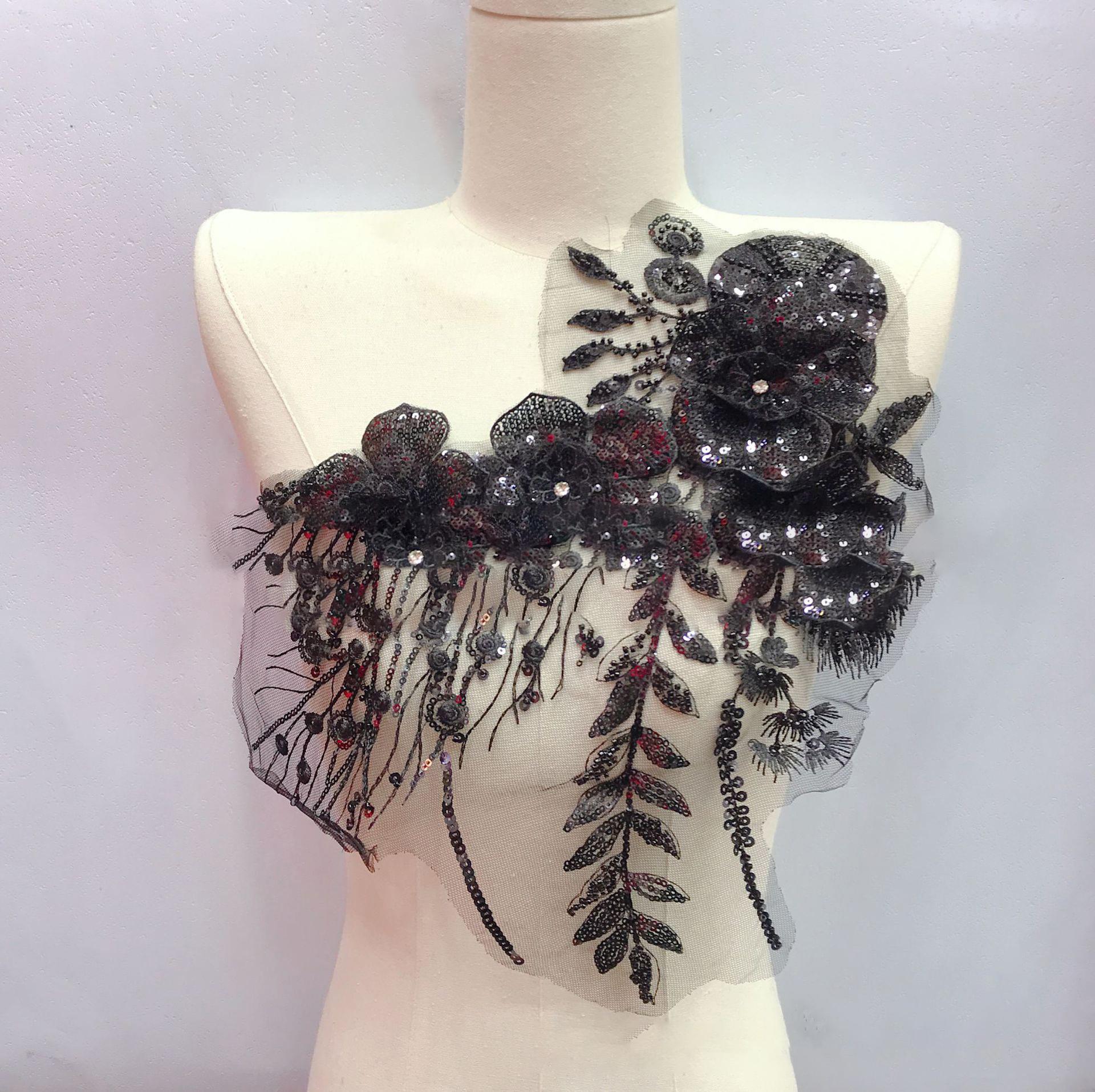 1Pcs Embroidery Lace 3D Flowers Clothing Accessories Embroidery Patch Dresses Clothing Accessories чорний
1Pcs Embroidery Lace 3D Flowers Clothing Accessories Embroidery Patch Dresses Clothing Accessories чорний