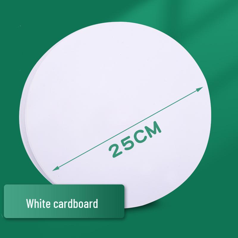 Round Black & White Thick Cardstock for Kindergarten Crafts & Art
Round Black & White Thick Cardstock for Kindergarten Crafts & Art