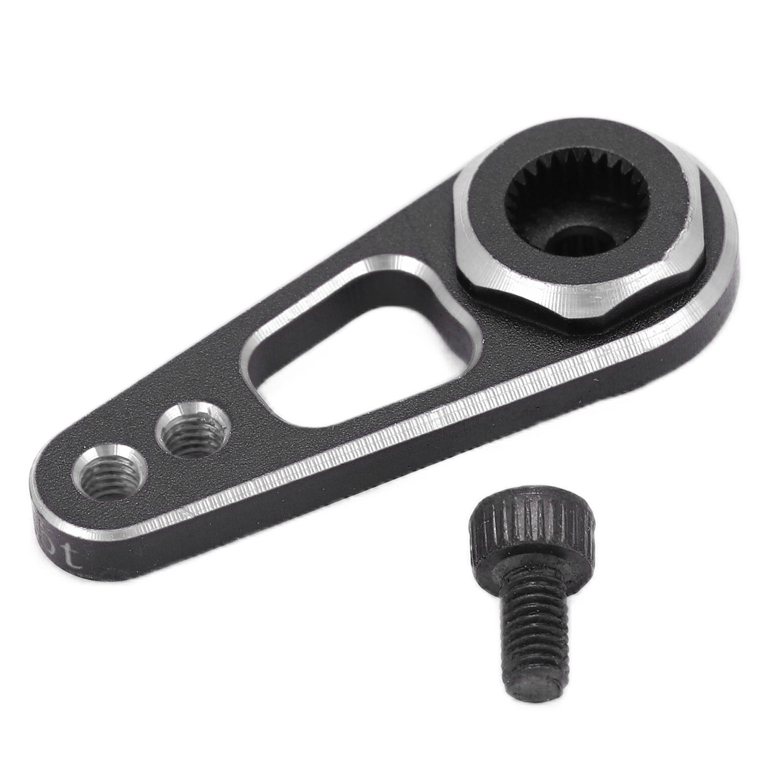 25T Steering Servo Arm Aluminum Alloy Durable Stable Performance Steering Arm for RC Car срібний
25T Steering Servo Arm Aluminum Alloy Durable Stable Performance Steering Arm for RC Car срібний