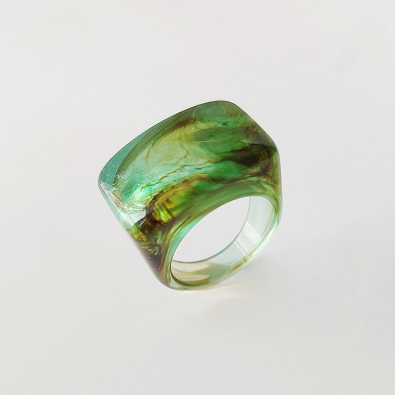 Fashion Colorful Transparent Acrylic Geometric Round Marble Pattern Ring Resin Acetate Board Rings For Women Girls Jewelry diameter 1.7cm
Fashion Colorful Transparent Acrylic Geometric Round Marble Pattern Ring Resin Acetate Board Rings For Women Girls Jewelry diameter 1.7cm