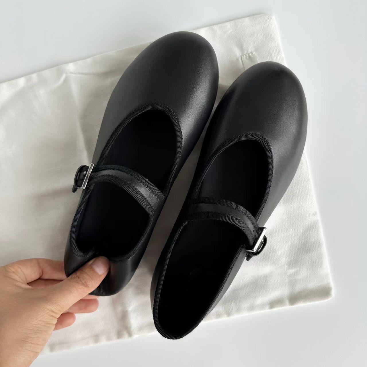 Sheepskin version~ Leather round head flat-soled ballet shoes with one-word buckle Mary Jane women s shoes grandma shoes single shoes 35
Sheepskin version~ Leather round head flat-soled ballet shoes with one-word buckle Mary Jane women s shoes grandma shoes single shoes 35