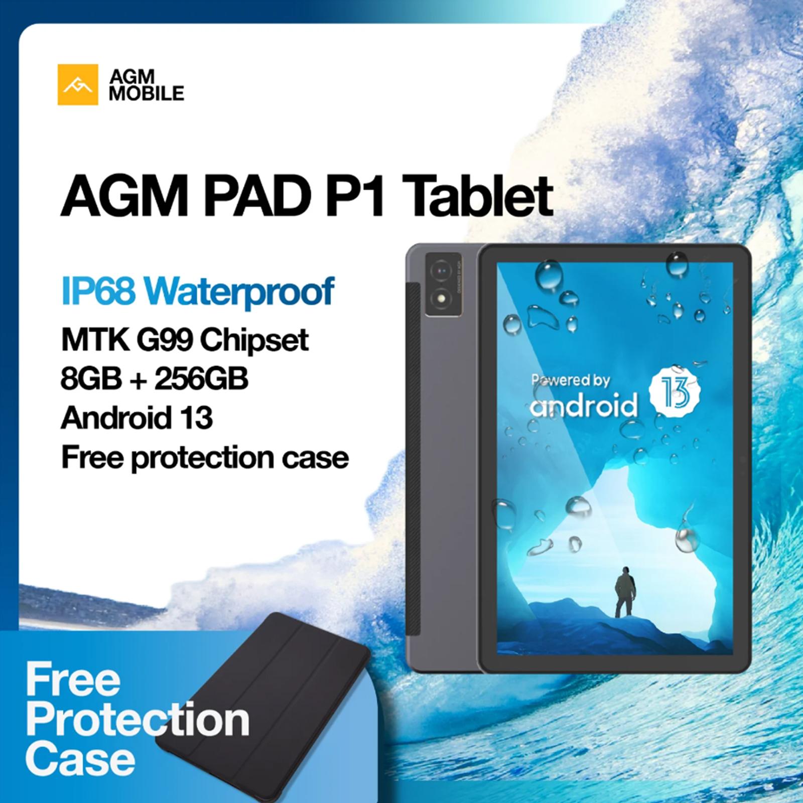 AGM PAD P1 Водонепроницаемый игровой планшет Android 13 8 ГБ+256 ГБ 10,36-дюймовый FHD+ дисплей серый
AGM PAD P1 Водонепроницаемый игровой планшет Android 13 8 ГБ+256 ГБ 10,36-дюймовый FHD+ дисплей серый