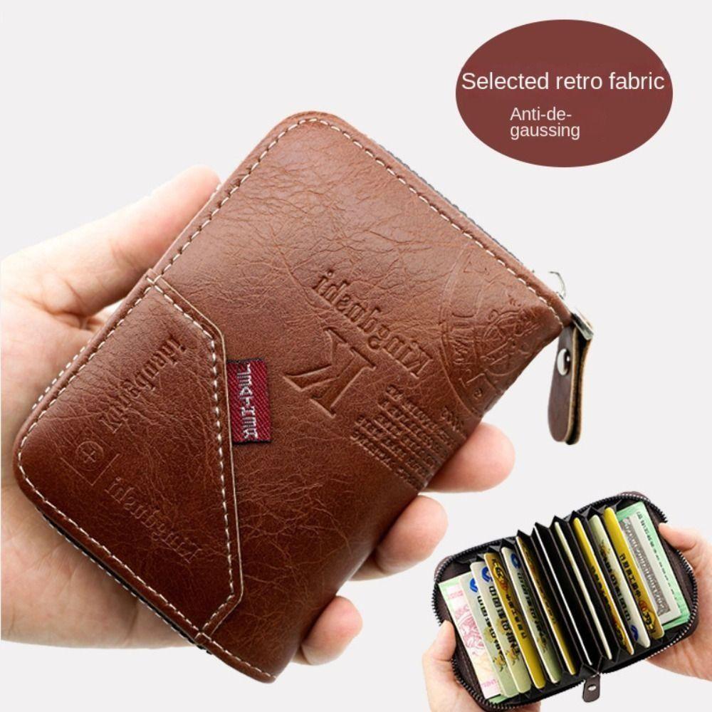 Large Capacity Men s Short Wallet Multi-position Pocket Purse Portable Male Leather Purse Travel
Large Capacity Men s Short Wallet Multi-position Pocket Purse Portable Male Leather Purse Travel