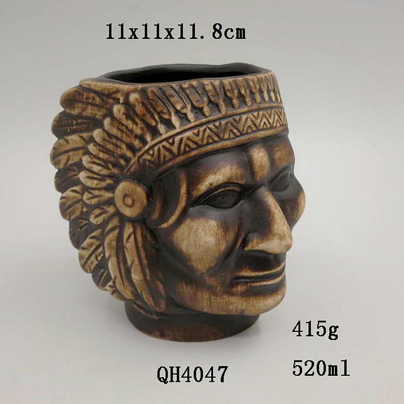 Хэллоуин Череп Чашка Тотемная Чашка Гавайская Кружка Тики Креативная Чашка Керамическая Чашка Чашка Тики Маорийский Вождь 550-650ML
Хэллоуин Череп Чашка Тотемная Чашка Гавайская Кружка Тики Креативная Чашка Керамическая Чашка Чашка Тики Маорийский Вождь 550-650ML