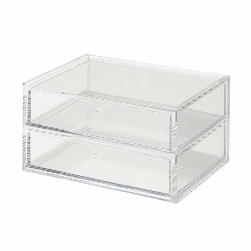 MUJI Overlapping Acrylic Case 2 Drawers Approx. Width 17.5 x Depth 13 x Height 9.5cm 47380910
MUJI Overlapping Acrylic Case 2 Drawers Approx. Width 17.5 x Depth 13 x Height 9.5cm 47380910