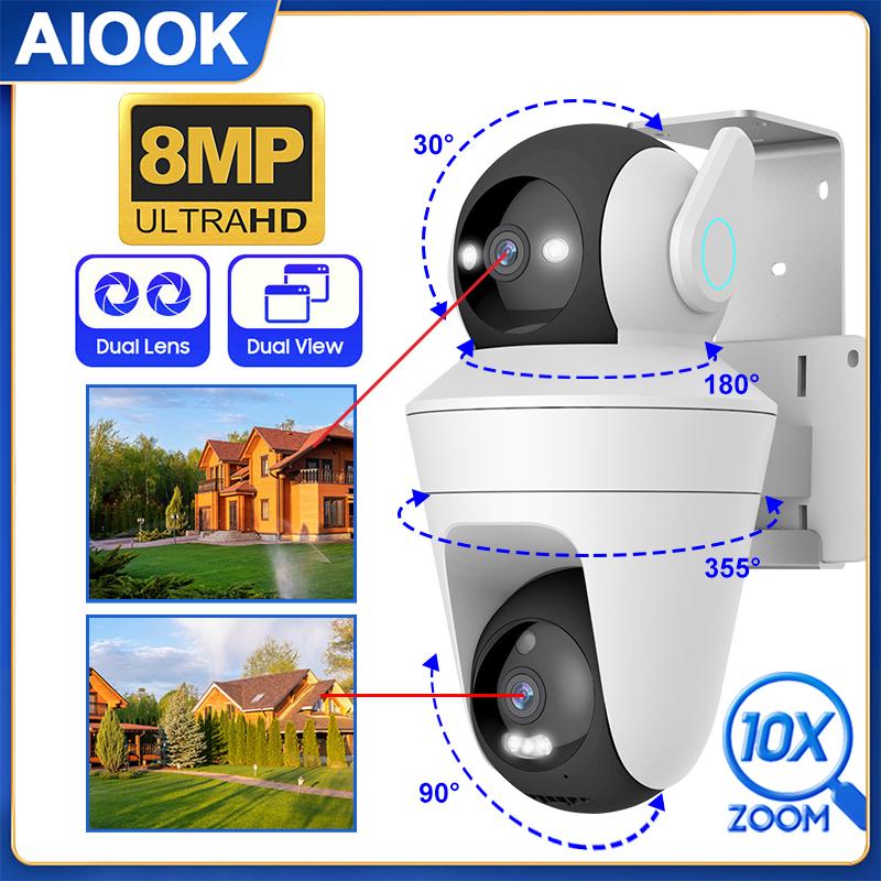 AIOOK уличная водонепроницаемая HD 4K WIFI камера безопасности 10X ZOOM IP CCTV полноцветное ночное видение двусторонний домофон обнаружение движения отслеживание движения
AIOOK уличная водонепроницаемая HD 4K WIFI камера безопасности 10X ZOOM IP CCTV полноцветное ночное видение двусторонний домофон обнаружение движения отслеживание движения