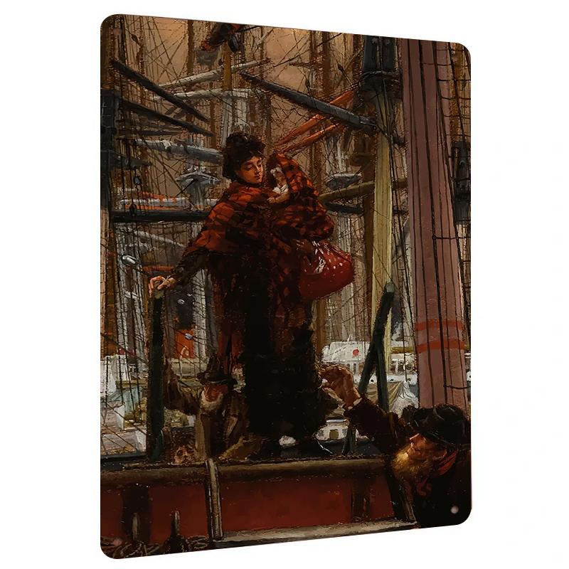Vintage European Noblewoman Dock Scene Metal Tin Painting American Retro Home Decor Wall Art 20x30cm(7.8x11.8inch)
Vintage European Noblewoman Dock Scene Metal Tin Painting American Retro Home Decor Wall Art 20x30cm(7.8x11.8inch)