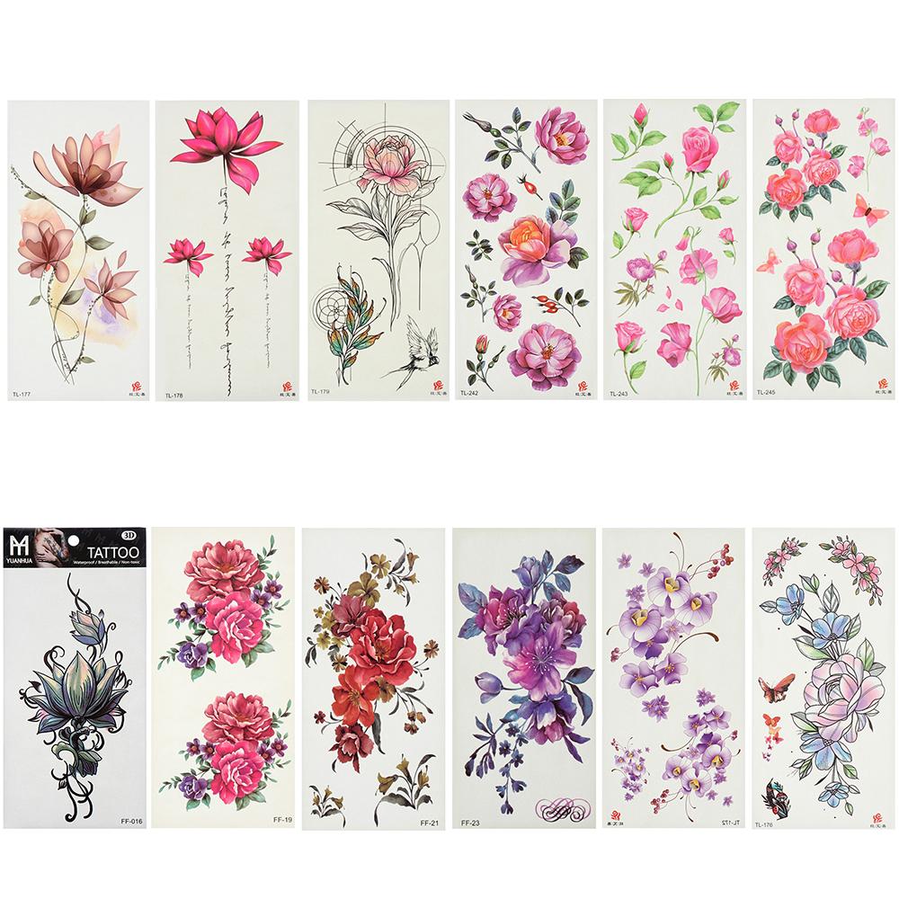 Fashion Design Waterproof Unisex Temporary Tattoo Stickers Full Flower Arm Body Art Body Leg Decal FF-023
Fashion Design Waterproof Unisex Temporary Tattoo Stickers Full Flower Arm Body Art Body Leg Decal FF-023