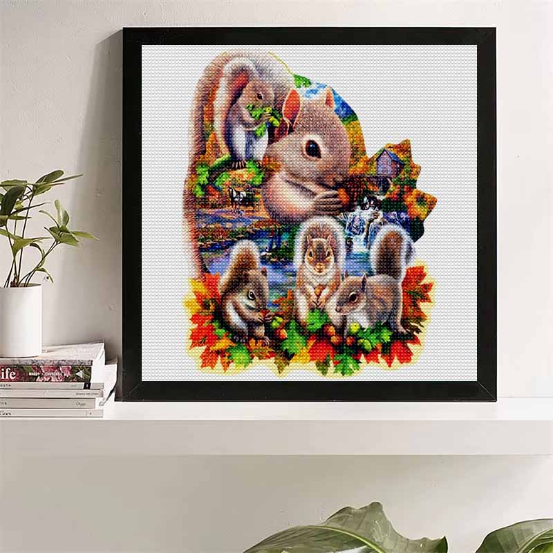 New Arrival 5D DIY Full Circle Diamond Painting Squirrel Embroidery Cross Stitch Home Decor Gift 20x20cm
New Arrival 5D DIY Full Circle Diamond Painting Squirrel Embroidery Cross Stitch Home Decor Gift 20x20cm