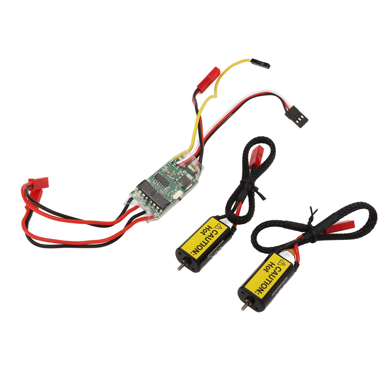 Electric Speed Controllers Dual Way Bidirectional 10A ESC Speed Control for RC Model Ship Tank
Electric Speed Controllers Dual Way Bidirectional 10A ESC Speed Control for RC Model Ship Tank