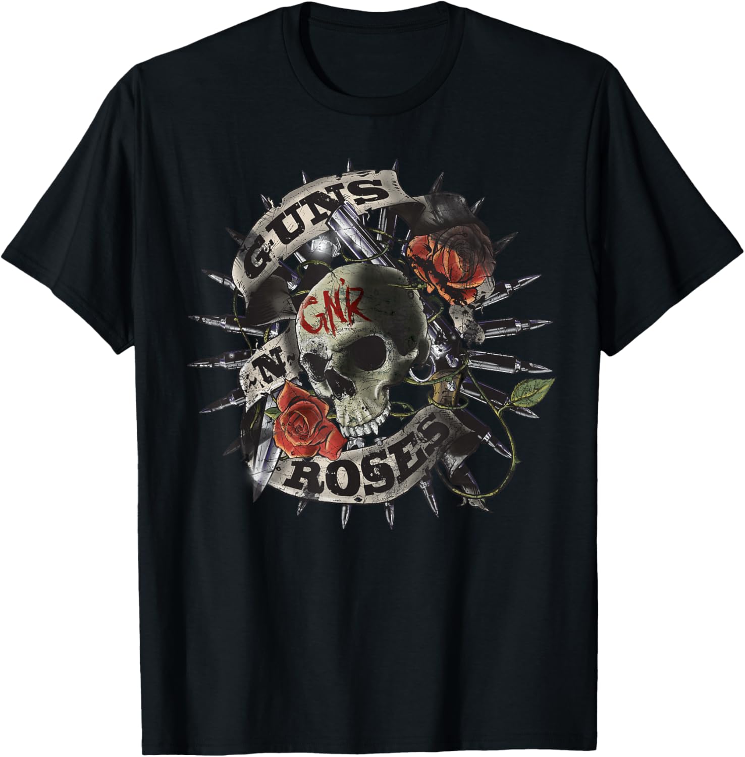 Guns N Roses Skull Floral T-Shirt 5XL різнокольоровий
Guns N Roses Skull Floral T-Shirt 5XL різнокольоровий