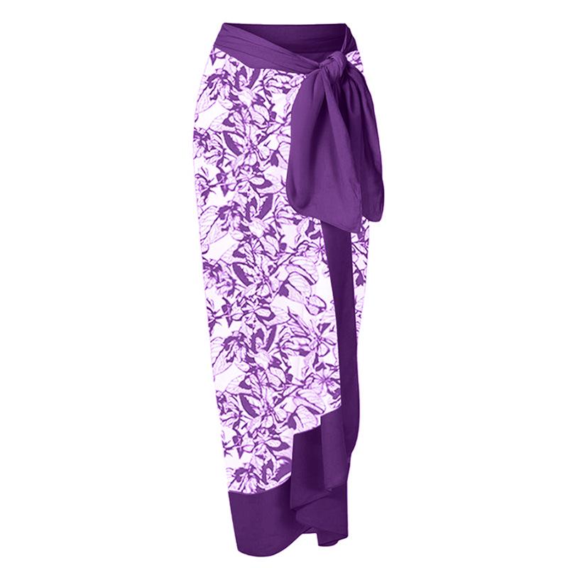 Юбка миди с принтом на завязках в европейско-американском стиле - Хит продаж для отпуска One Size фиолетовый
Юбка миди с принтом на завязках в европейско-американском стиле - Хит продаж для отпуска One Size фиолетовый