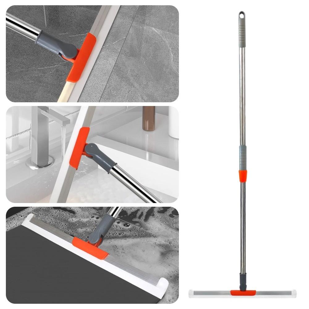 Lazy Broom Magic Wiper Stainless Scraper Non-Stick Hair Remover Silicone Broom Home Cleaning Tool Style 1
Lazy Broom Magic Wiper Stainless Scraper Non-Stick Hair Remover Silicone Broom Home Cleaning Tool Style 1