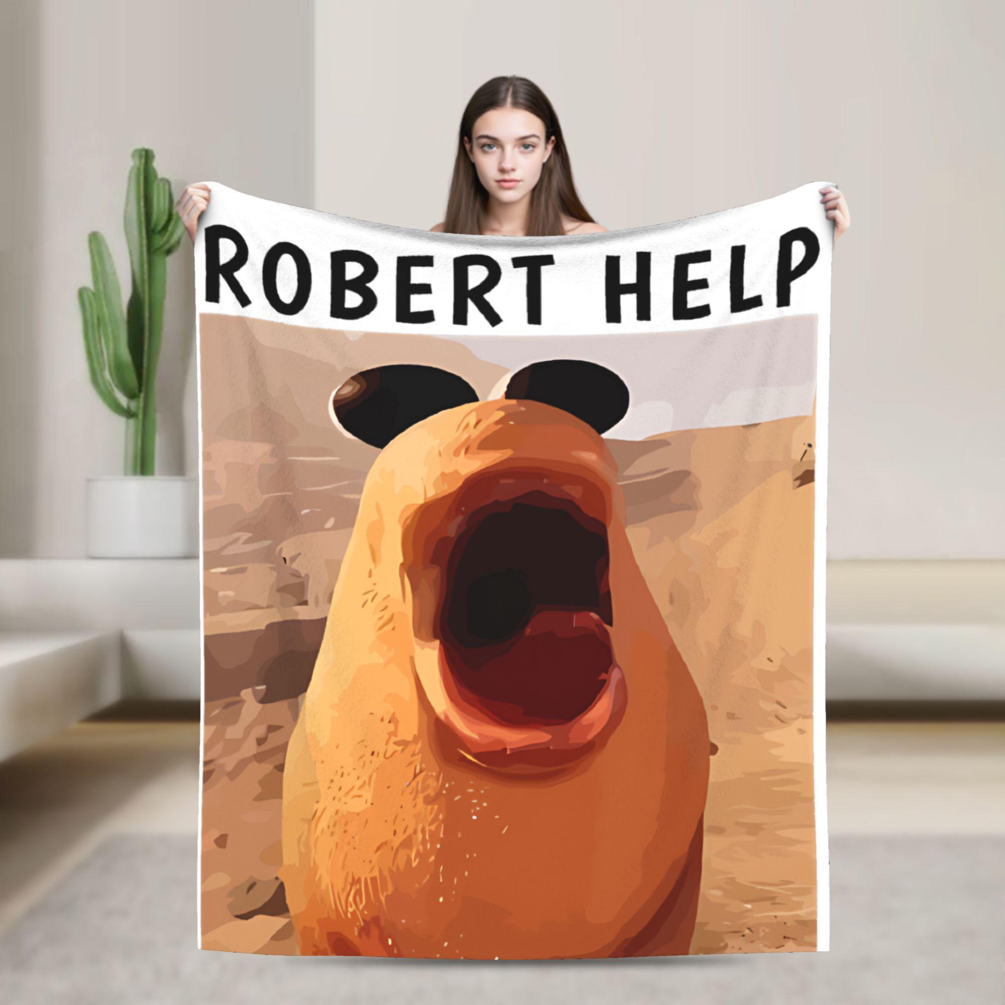 Marcus The Worm Virtual Chat Meme Where Is Jimbo James Blanket Plush Funny Warm Throw Blankets for Bedspread Spring/Autumn 75x90cm
Marcus The Worm Virtual Chat Meme Where Is Jimbo James Blanket Plush Funny Warm Throw Blankets for Bedspread Spring/Autumn 75x90cm