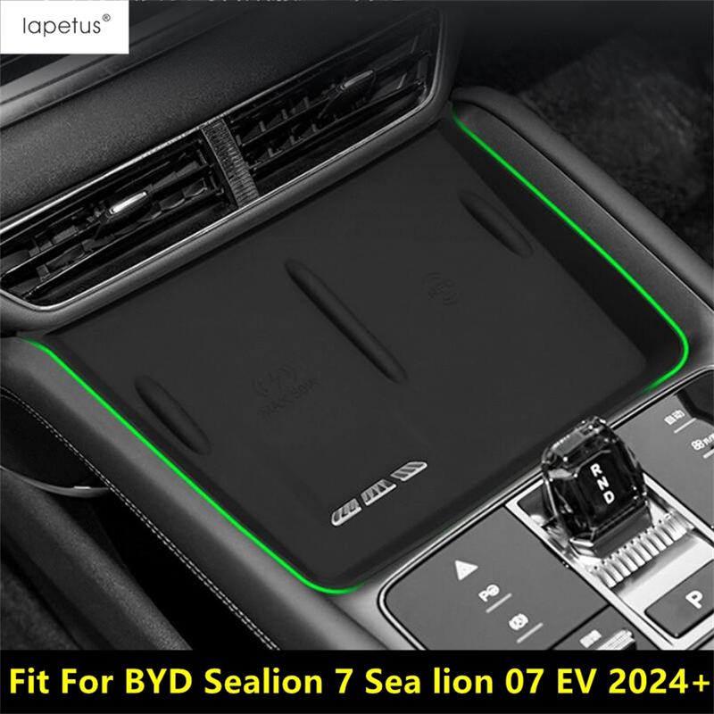 Для BYD Sealion 7 Sea lion 07 EV 2024 2025 Центральная беспроводная зарядка Защита Противоскользящая подставка Силиконовый гель Аксессуары для интерьера
Для BYD Sealion 7 Sea lion 07 EV 2024 2025 Центральная беспроводная зарядка Защита Противоскользящая подставка Силиконовый гель Аксессуары для интерьера