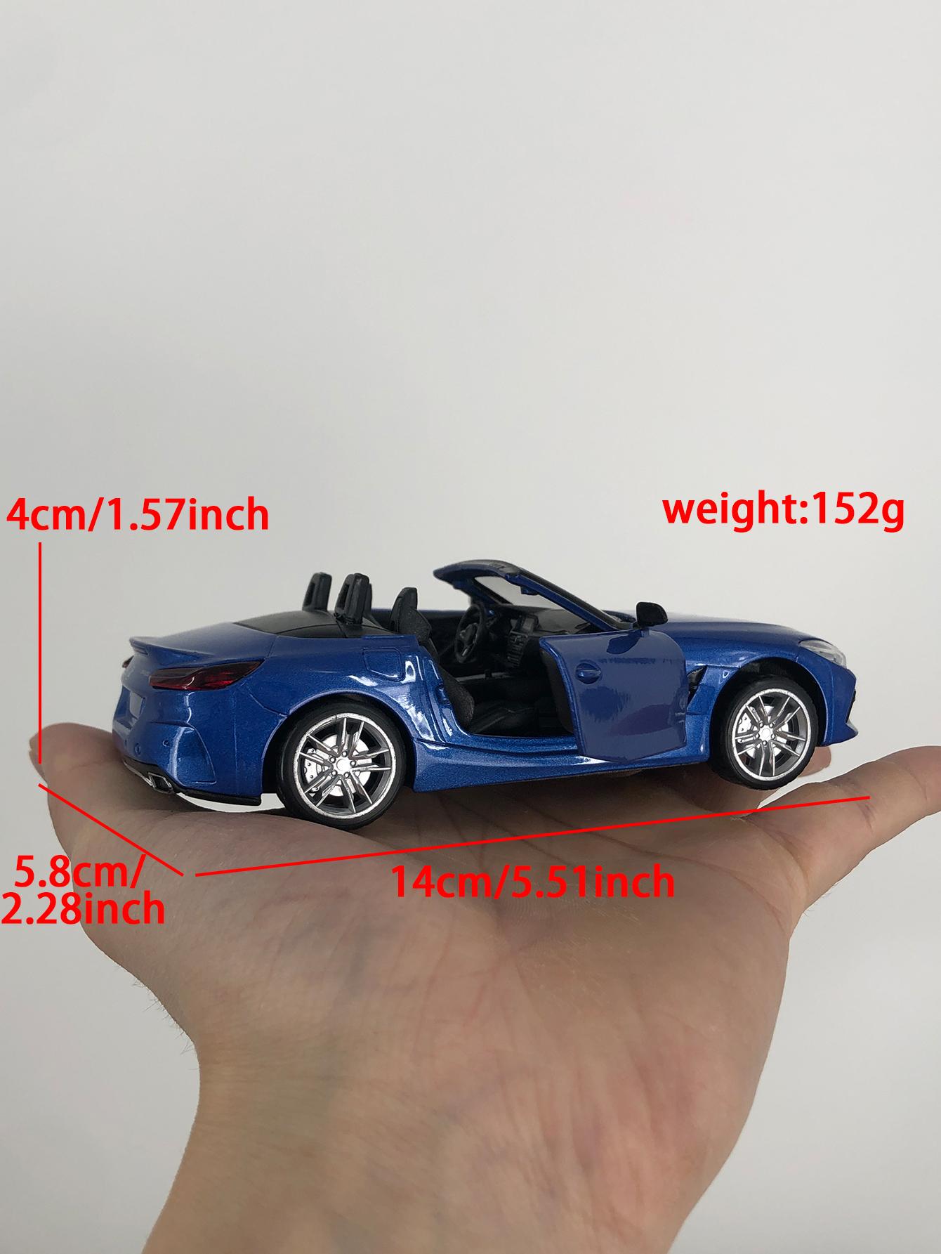CCA 1:32 BMW Z4 M40i model car, zinc alloy metal ornament, collectible gift car синій
CCA 1:32 BMW Z4 M40i model car, zinc alloy metal ornament, collectible gift car синій