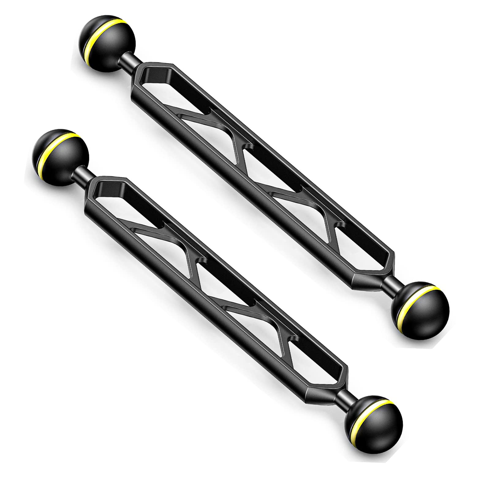 Seafrogs 2 Pieces Double Ball Aluminum Alloy Extension Arm with Ball Head Connector Underwater Arm for Camera One Piece Without Rustproof 8 1
Seafrogs 2 Pieces Double Ball Aluminum Alloy Extension Arm with Ball Head Connector Underwater Arm for Camera One Piece Without Rustproof 8 1