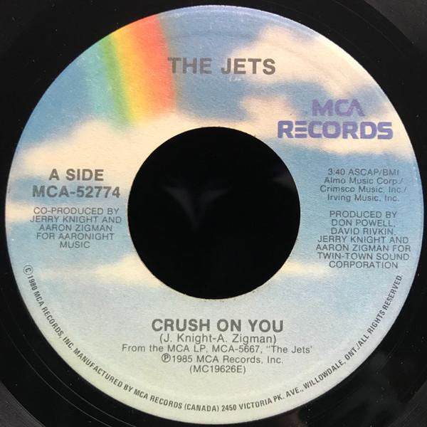 7inch Record JETS - Crush On You MCA52774 MCA Records 1985 Canada Dance & Electronica Used
7inch Record JETS - Crush On You MCA52774 MCA Records 1985 Canada Dance & Electronica Used