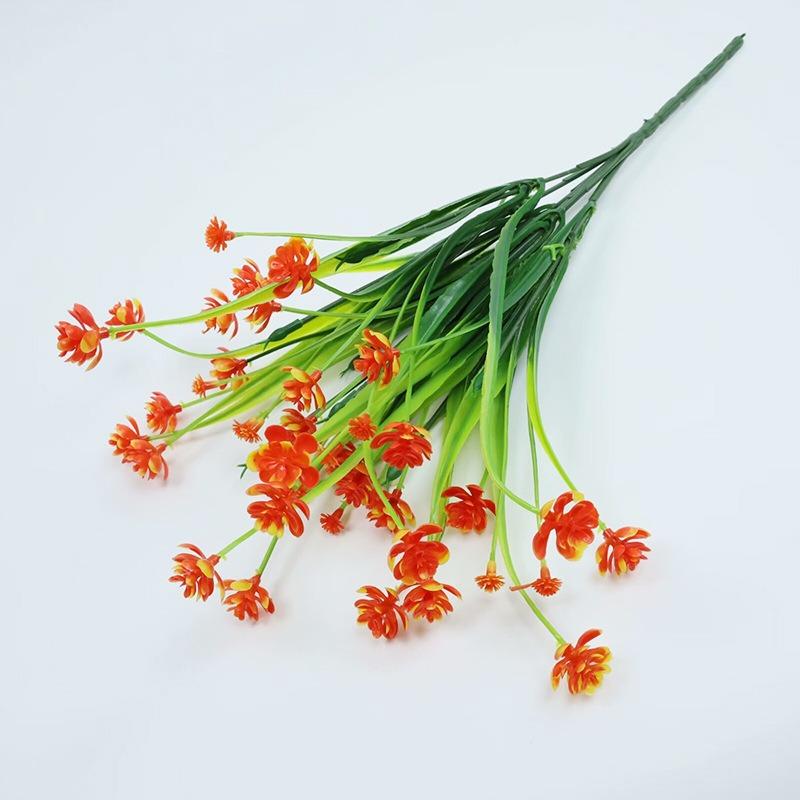 Home Simulation Green Plant Ornament 7 Heads Spring Grass Small Camellia Wedding Wedding Photography Holding Fake Flowers оранжевый
Home Simulation Green Plant Ornament 7 Heads Spring Grass Small Camellia Wedding Wedding Photography Holding Fake Flowers оранжевый