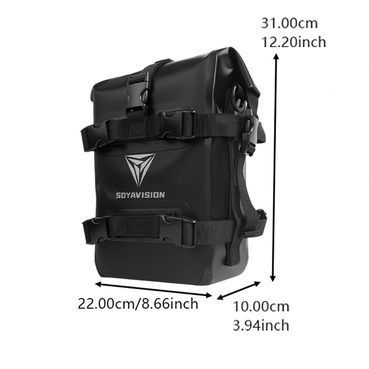 ADV Motorcycle Crash Bar Bag 8L 9L 10L 12L 13L Bumper Duffel Side Bags Waterproof Dry Tool Carry PVC Travel Luggage Universal
ADV Motorcycle Crash Bar Bag 8L 9L 10L 12L 13L Bumper Duffel Side Bags Waterproof Dry Tool Carry PVC Travel Luggage Universal
