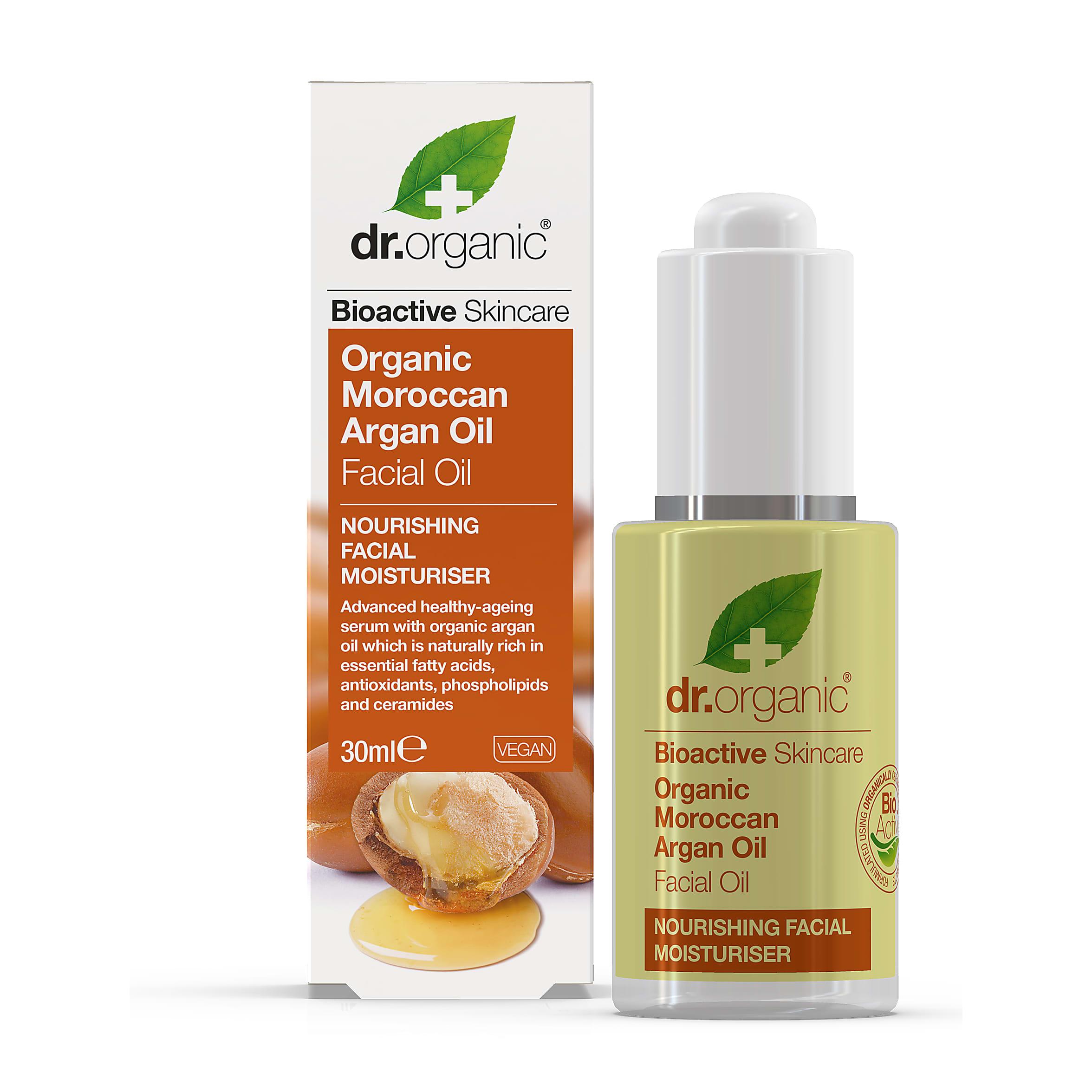 Oil for nourishing and moisturizing facial skin with Moroccan argan oil Dr.Organic 30 ml
Oil for nourishing and moisturizing facial skin with Moroccan argan oil Dr.Organic 30 ml
