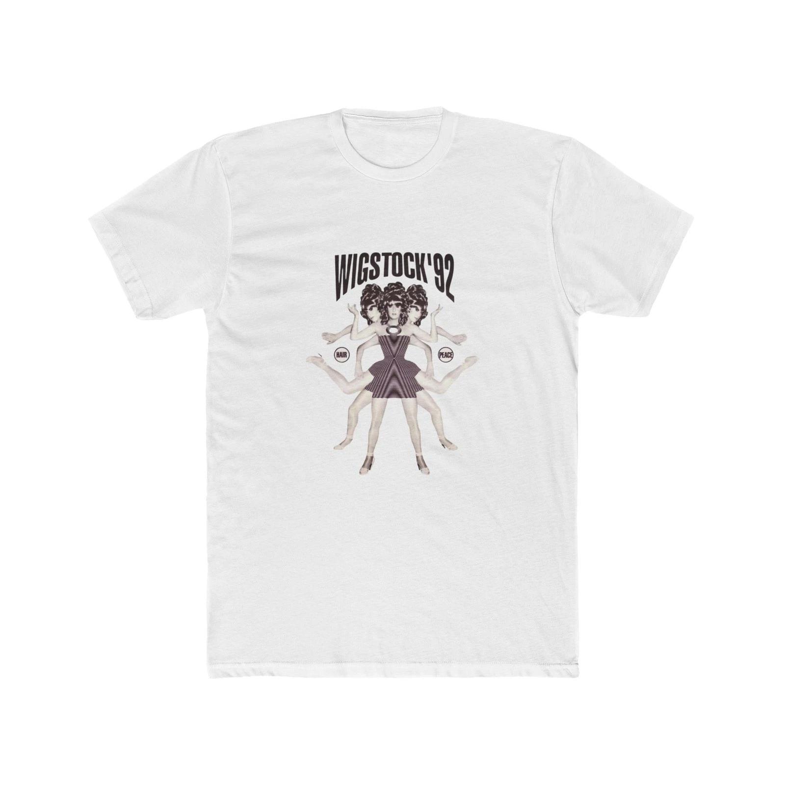 WIGSTOCK Drag festival Men s Cotton Crew Tee Gay LGBTQ East Village NYC 4XL
WIGSTOCK Drag festival Men s Cotton Crew Tee Gay LGBTQ East Village NYC 4XL