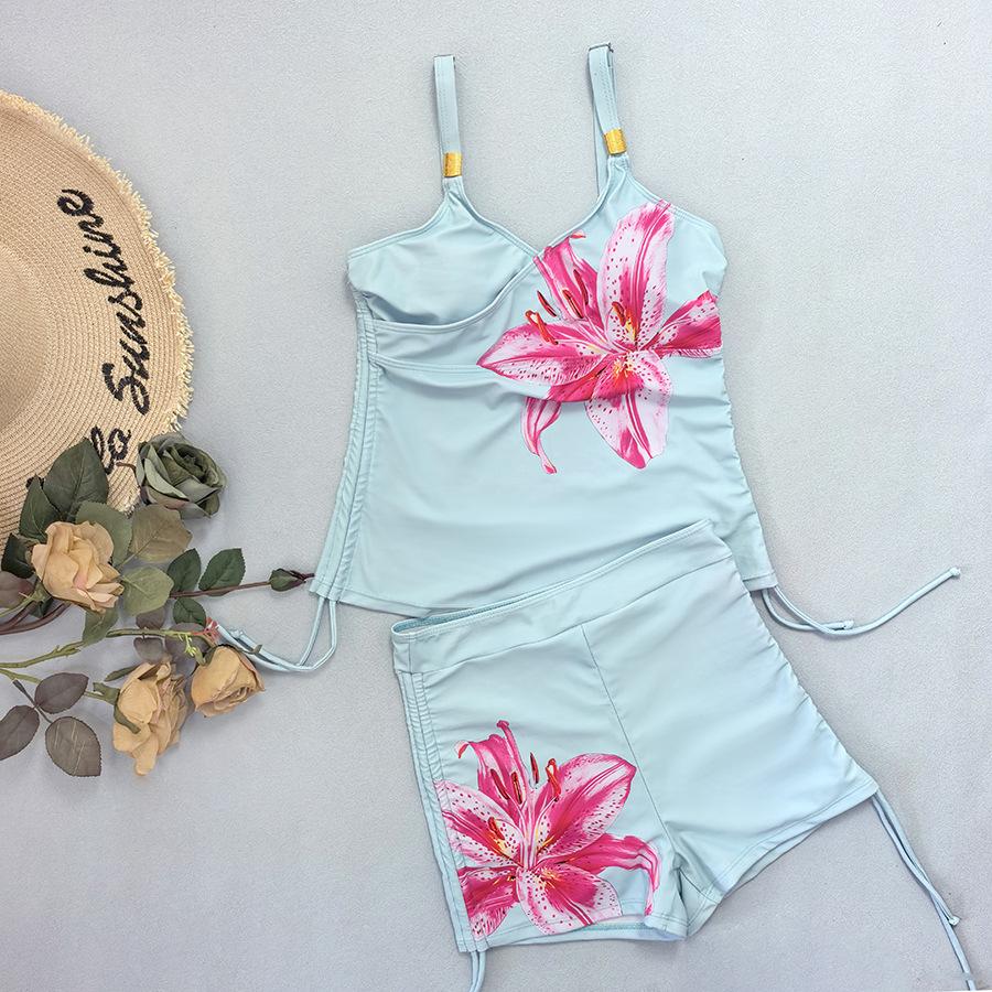 Light Blue Flower Print Swimwear Women s Bikinis Shorts and Tankinis Sexy Swimsuit Holiday Beach Wear Brazilian Bikini Femmes S светло-синий
Light Blue Flower Print Swimwear Women s Bikinis Shorts and Tankinis Sexy Swimsuit Holiday Beach Wear Brazilian Bikini Femmes S светло-синий