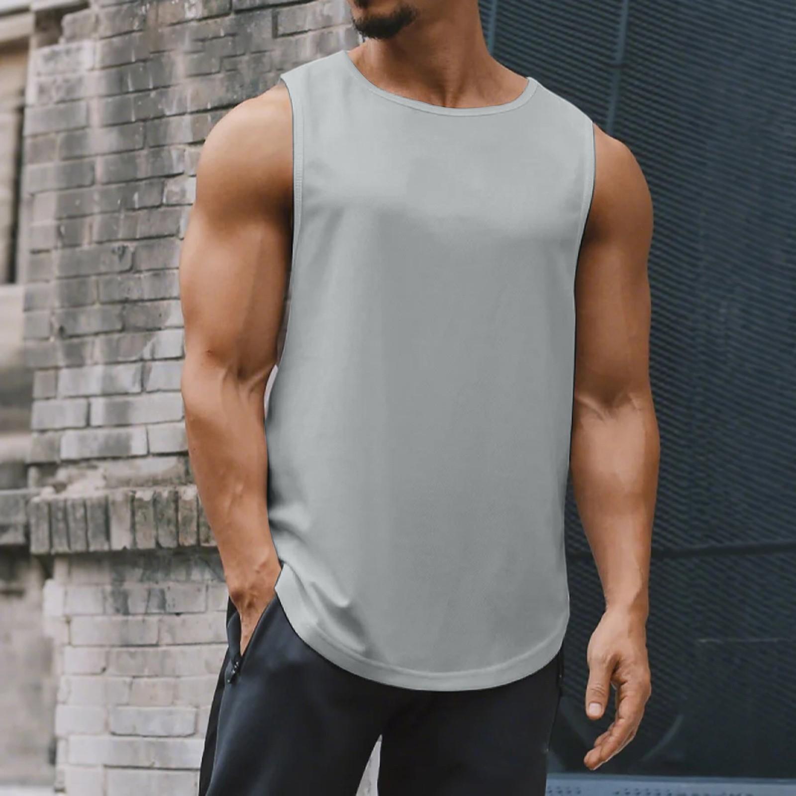 Men s Mesh Fitness Exercise Slimming Vest, Men s I-shaped Wide Shoulder And Back Center M светло-серый
Men s Mesh Fitness Exercise Slimming Vest, Men s I-shaped Wide Shoulder And Back Center M светло-серый