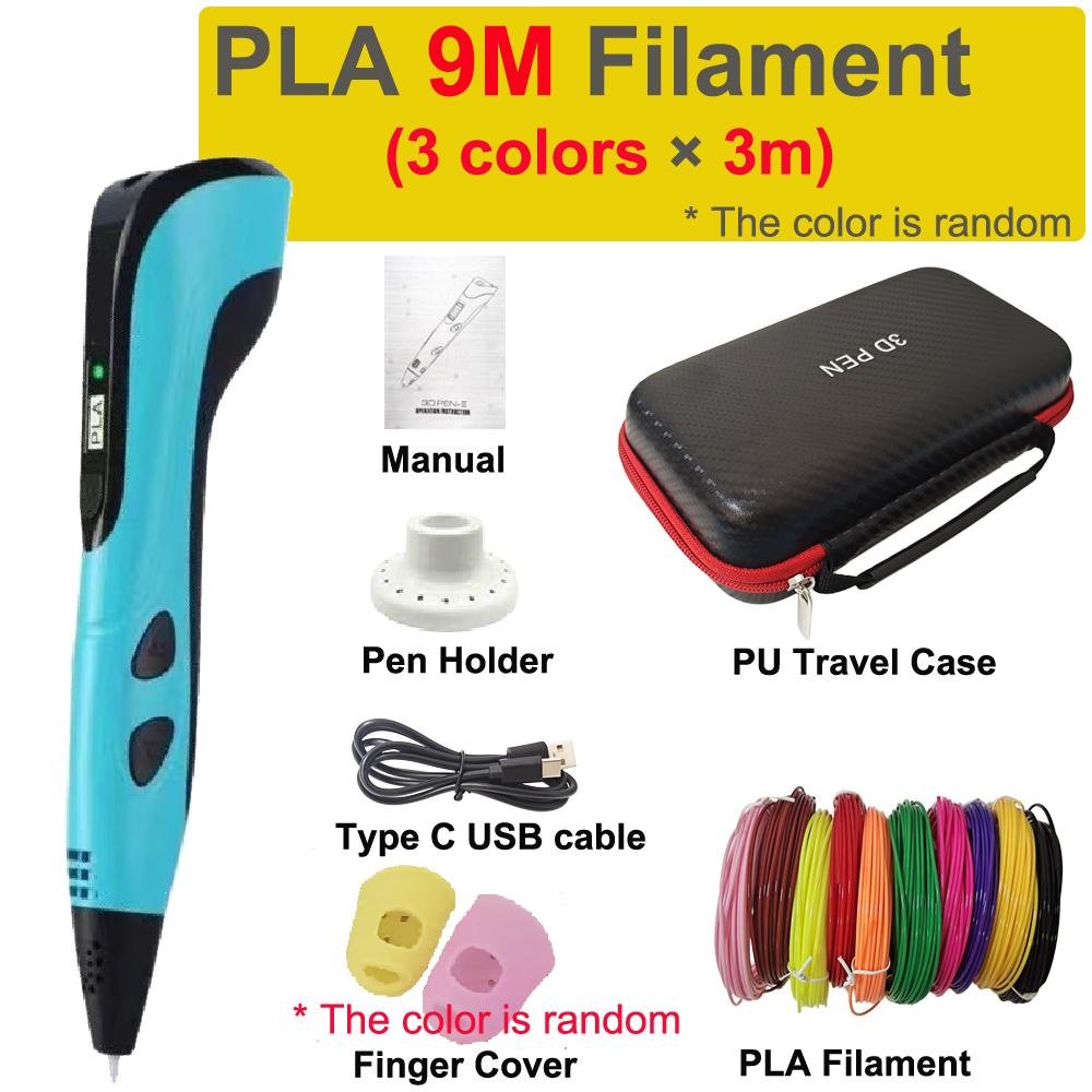 3D Pen 3D Printing Pen for Children 40 Colors 1.75mm PLA Filament DIY Drawing Birthday Christmas Gifts for Kids with Travel Case USB no adaper
3D Pen 3D Printing Pen for Children 40 Colors 1.75mm PLA Filament DIY Drawing Birthday Christmas Gifts for Kids with Travel Case USB no adaper