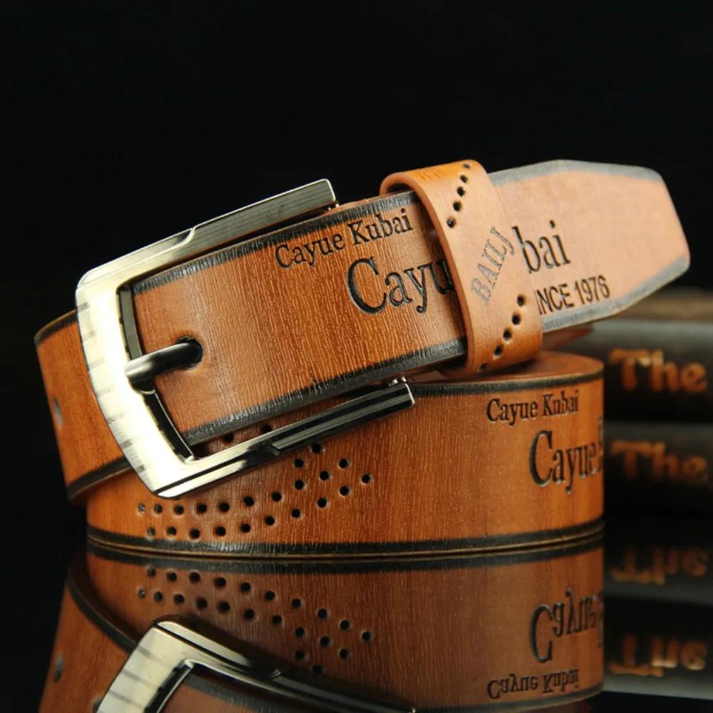 Men s Leather Belt Letter Print Luxury Classic Buckle Business Cowboy Vintage Waistband Alloy Belts
Men s Leather Belt Letter Print Luxury Classic Buckle Business Cowboy Vintage Waistband Alloy Belts