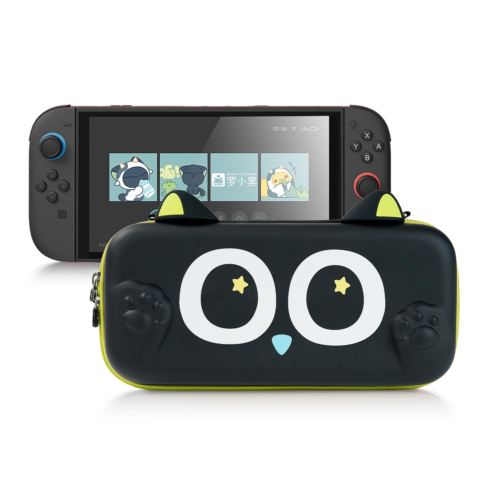 GeekShare Switch Compatible with Switch 2 and OLED HDMI and Other Large Capacity Full Holds 10 Game Birthday Gift Luo Black Case, Models, 2025, чёрный
GeekShare Switch Compatible with Switch 2 and OLED HDMI and Other Large Capacity Full Holds 10 Game Birthday Gift Luo Black Case, Models, 2025, чёрный