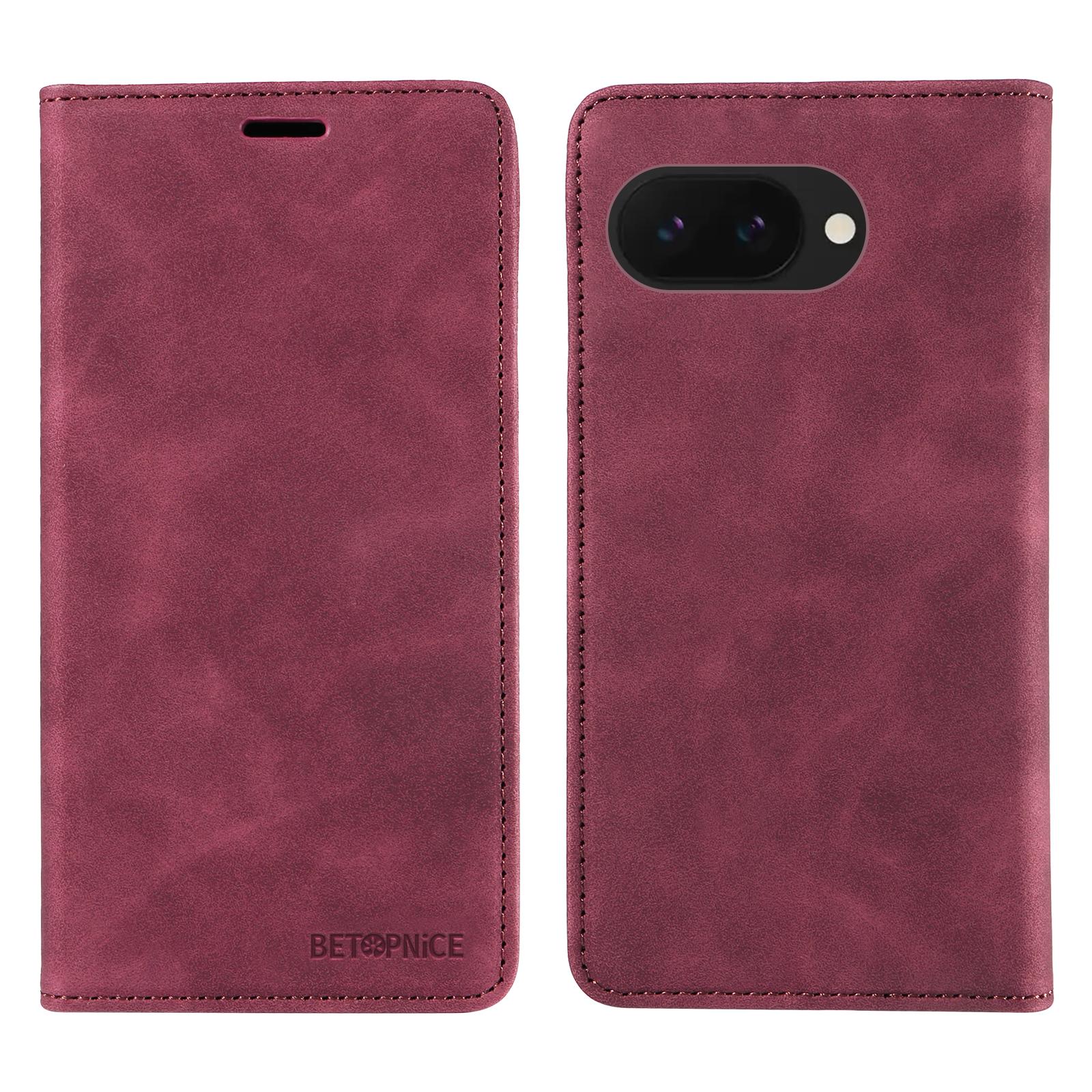 BETOPNICE 003 Чехол-кошелек для Google Pixel 9a Кожаный чехол для телефона с подставкой Red
BETOPNICE 003 Чехол-кошелек для Google Pixel 9a Кожаный чехол для телефона с подставкой Red