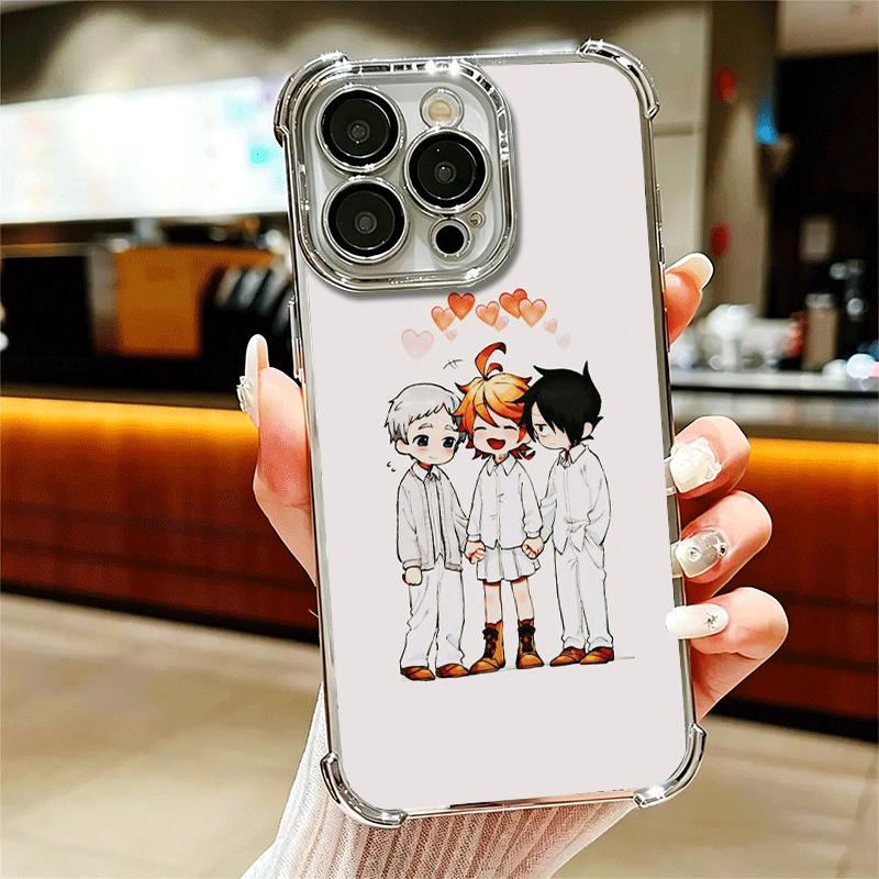 The Promised Neverland Anime Soft Phone Case For iPhone 15 16 17 Air 14 Pro Max 16E Plus 13 12 Mini Plating Anti-Fall Fundas iPhone 16E
The Promised Neverland Anime Soft Phone Case For iPhone 15 16 17 Air 14 Pro Max 16E Plus 13 12 Mini Plating Anti-Fall Fundas iPhone 16E
