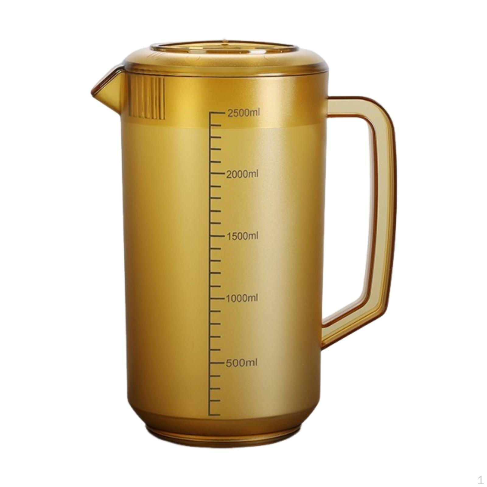 Beverage Jug, Lemonade Sturdy Jug with Spout, Reusable Juice for The Refrigerator коричневий
Beverage Jug, Lemonade Sturdy Jug with Spout, Reusable Juice for The Refrigerator коричневий