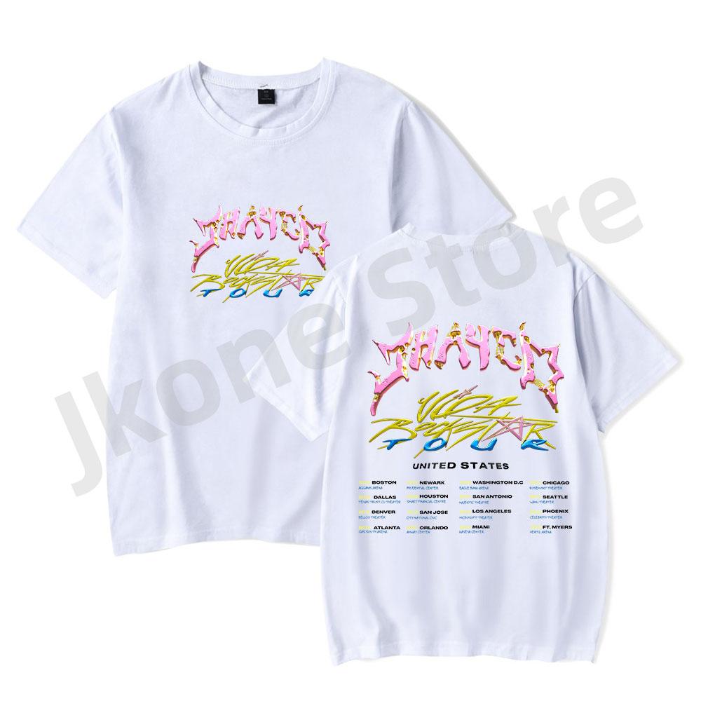 Jhayco Tshirts World Tour Merch Tee Summer Women Unisex Fashion Casual HipHop Short Sleeve Crewneck S
Jhayco Tshirts World Tour Merch Tee Summer Women Unisex Fashion Casual HipHop Short Sleeve Crewneck S