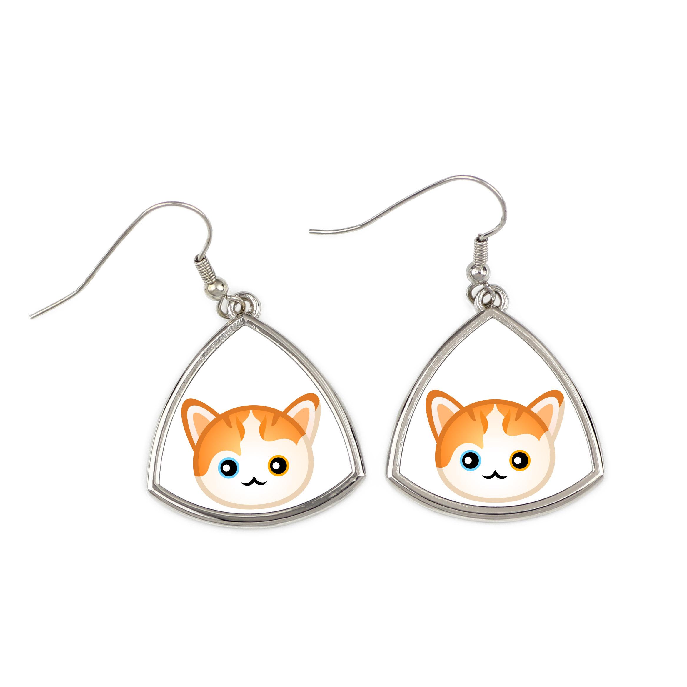 Turkish van - elegant metal earrings as a gift from the Art-Dog brand
Turkish van - elegant metal earrings as a gift from the Art-Dog brand