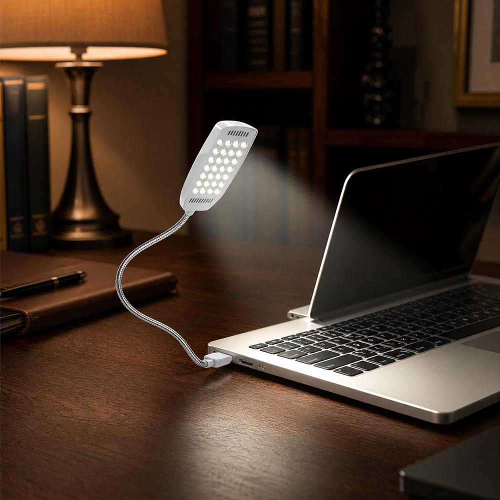 5V USB Reading Light 28 LEDs Mini USB Lamp Durable Reading Light Desktop PC білий
5V USB Reading Light 28 LEDs Mini USB Lamp Durable Reading Light Desktop PC білий