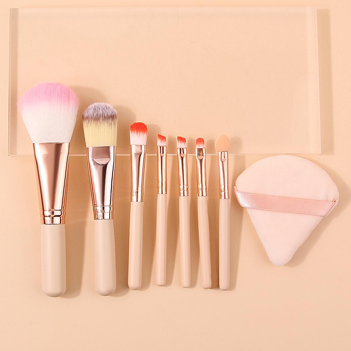 7pcs Mini makeup brush triangular powder puff set soft bristle foundationblush and eyeshadowbrush portable beginner s makeuptool
7pcs Mini makeup brush triangular powder puff set soft bristle foundationblush and eyeshadowbrush portable beginner s makeuptool