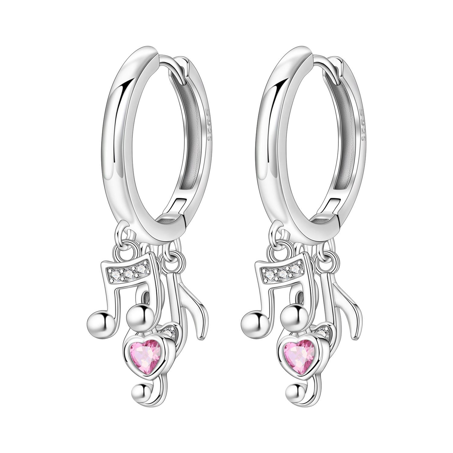 S925 Silver Pink Heart Drop Earrings Women Earrings Charm Fashion Versatile Party Jewelry Gifts
S925 Silver Pink Heart Drop Earrings Women Earrings Charm Fashion Versatile Party Jewelry Gifts